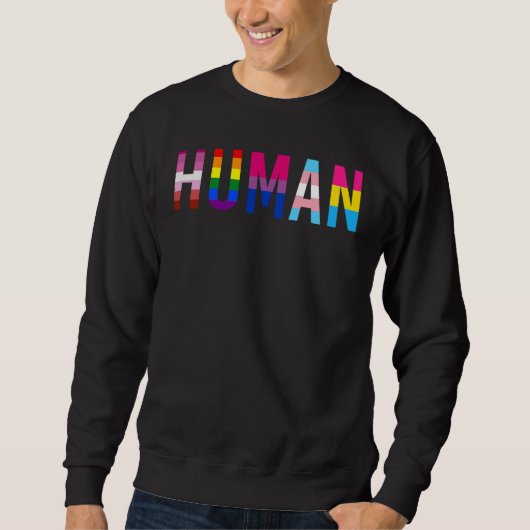 LGBTQ+プライド スウェットシャツ (正面)