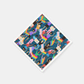 LGBTQ+プライド スタンダードカクテルナプキン (角)