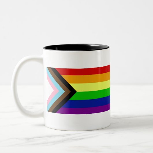 LGBTQ+プライド ツートーンマグカップ (左)