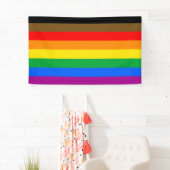 LGBTQ プライド フラッグ (8色) 横断幕 (インサイチュ)