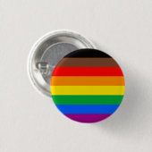 LGBTQ プライド フラッグ (8色) 缶バッジ (正面&裏面)