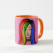 LGBTQ プライド マグカップ (正面右)