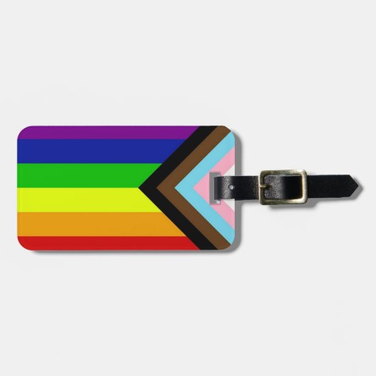 LGBTQ+プライド ラゲッジタグ (正面横)