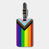 LGBTQ+プライド ラゲッジタグ (正面縦)