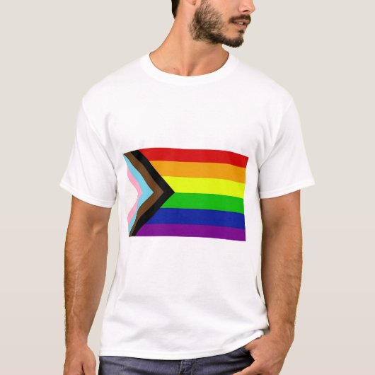 LGBTQ+プライド Tシャツ (正面)