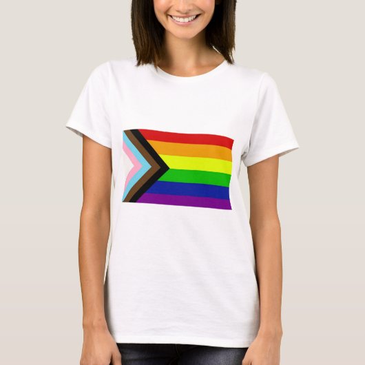 LGBTQ+ プライド Tシャツ (正面)