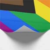 LGBTQ+プログレスプライドラップ紙 ラッピングペーパー (角)