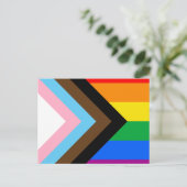 LGBTQ+プログレスプライド ポストカード (スタンド正面)