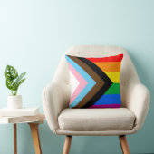 LGBTQ+ プログレス プライド クッション (椅子)