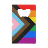 LGBTQ+ プログレス プライド クレジットカード栓抜き (裏面)
