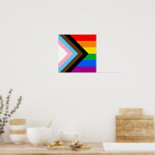 LGBTQ+ プログレス プライド ポスター (キッチン)