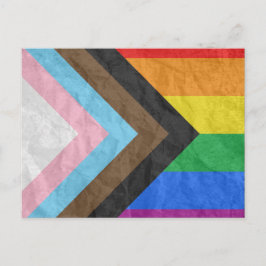 LGBTQ+ プログレス プライド ポストカード