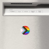 LGBTQ+ プログレス プライド マグネット (インサイチュ (食洗機))