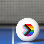 LGBTQ+ プログレス プライド 卓球ボール (ネット)