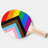 LGBTQ+ プログレス プライド 卓球ラケット (横)