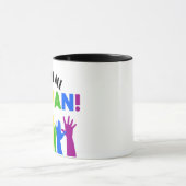 LGBTQ+ライツ我々はすべて人間である マグカップ (中央)