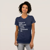 LGBTQ+リスト Tシャツ (正面フル)