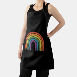 LGBTQ レインボーフラッグ ゲイプライド LGBT アウェアネス アライ エプロン