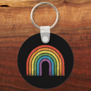 LGBTQ レインボーフラッグ ゲイプライド LGBT アウェアネス アライ キーホルダー