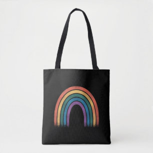 LGBTQ レインボーフラッグ ゲイプライド LGBT アウェアネス アライ トートバッグ