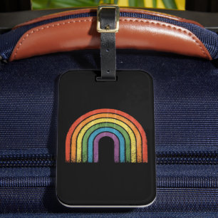 LGBTQ レインボーフラッグ ゲイプライド LGBT アウェアネス アライ ラゲッジタグ