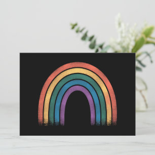 LGBTQ レインボーフラッグ ゲイプライド LGBT アウェアネス アライ 招待状