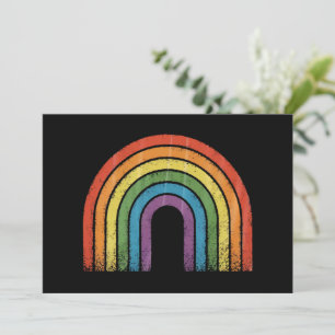 LGBTQ レインボーフラッグ ゲイプライド LGBT アウェアネス アライ 招待状
