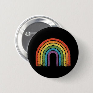 LGBTQ レインボーフラッグ ゲイプライド LGBT アウェアネス アライ 缶バッジ