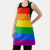 LGBTQ+ レインボープライドフラグ エプロン (インサイチュ)