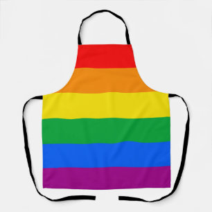 LGBTQ+ レインボープライドフラグ エプロン