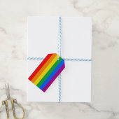 LGBTQ+ レインボープライドフラグ ギフトタグ (より糸つき)