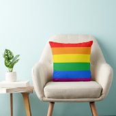 LGBTQ+ レインボープライドフラグ クッション (椅子)