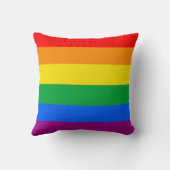 LGBTQ+ レインボープライドフラグ クッション (裏面)