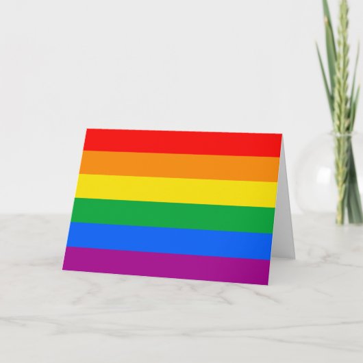 LGBTQ+ レインボープライドフラグ シーズンカード (正面)