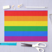 LGBTQ+ レインボープライドフラグ 薄葉紙 (クラフト)