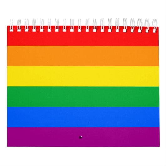 LGBTQ+レインボープライド国旗 カレンダー (カバー)
