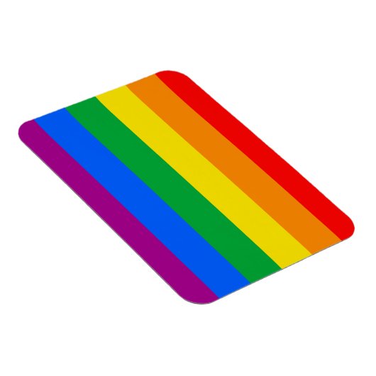 LGBTQ+レインボープライド国旗 マグネット (右側)