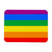 LGBTQ+レインボープライド国旗 マグネット (横)