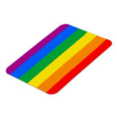 LGBTQ+レインボープライド国旗 マグネット (左側)