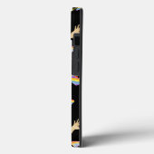 LGBTQ レインボープライド パターン | モノグラム Case-Mate iPhoneケース (裏面 / 左)