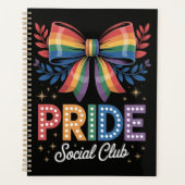 LGBTQ レインボーリボン プランナー手帳 (正面)
