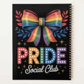 LGBTQ レインボーリボン プランナー手帳 (裏面)