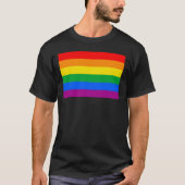 LGBTQ+レインボー国旗 Tシャツ (正面)