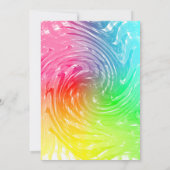 LGBTQ レインボー セレブレーション プライド パーティー ご招待 招待状 (裏面)