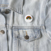 LGBTQ レインボー ポジティブ Be Kind 缶バッジ (インサイチュ)