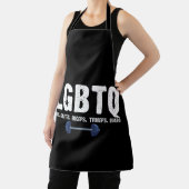 LGBTQ レッグス お尻 二の腕 三頭筋 大腿四頭筋 ジム ラバー エプロン (インサイチュ)