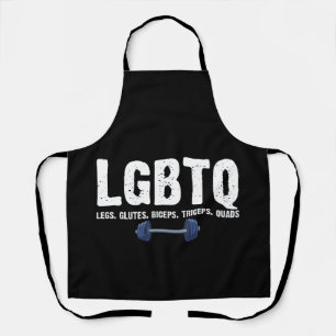 LGBTQ レッグス お尻 二の腕 三頭筋 大腿四頭筋 ジム ラバー エプロン