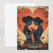 LGBTQ ヴァレンタインデー シーズンカード (正面/裏面)