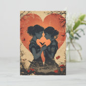 LGBTQ ヴァレンタインデー シーズンカード (スタンド正面)