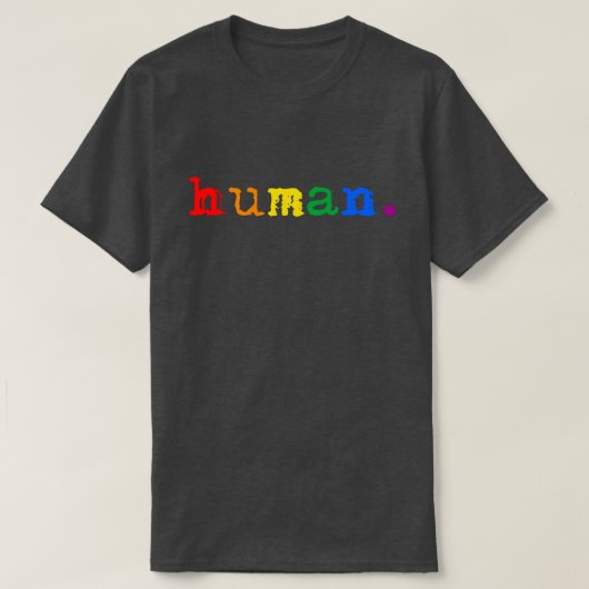 LGBTQ+人間 Tシャツ (デザイン正面)